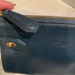 Perlina Rief Perlina | Bags | Perlina Leather Crossbody Bag Euc | Poshmark